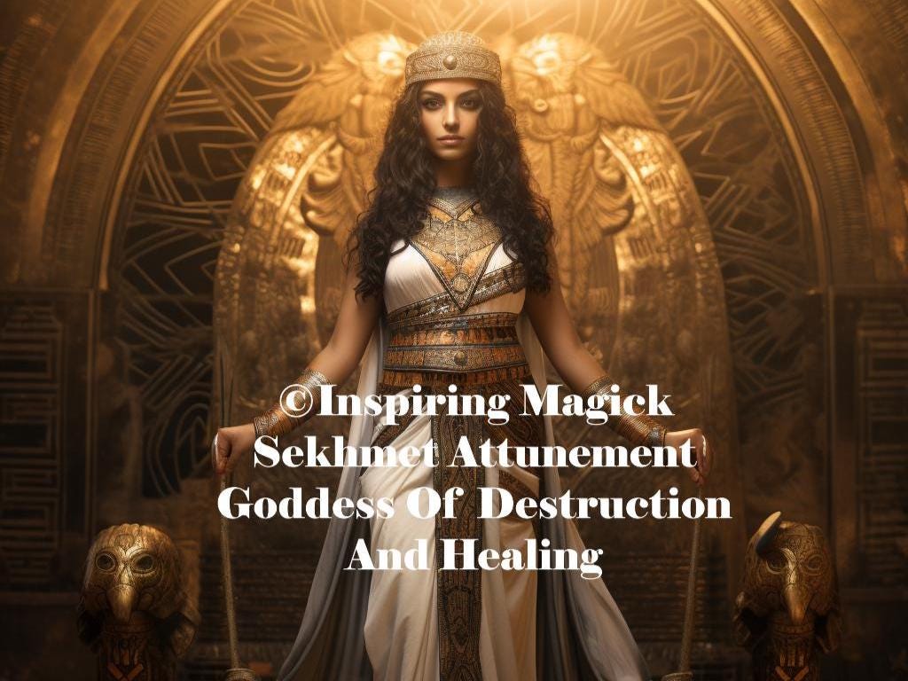 Sekhmet Attunement Egyptian Goddess Of Destruction And Healing