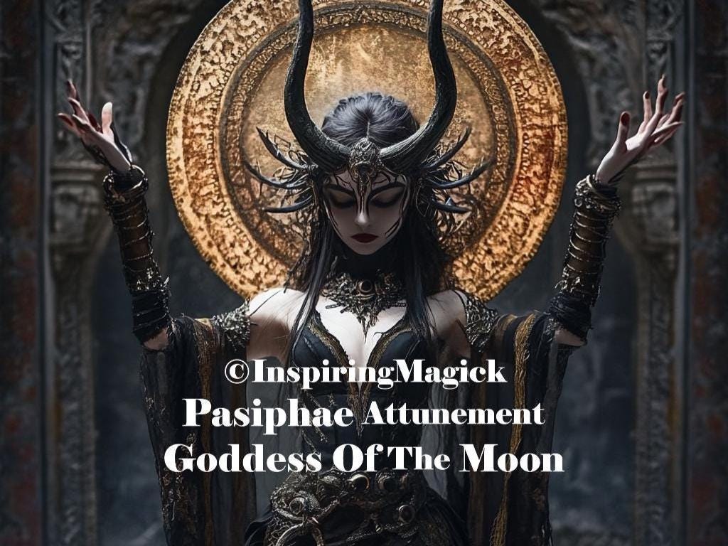 Pasiphae Attunement Greek Goddess Of The Moon