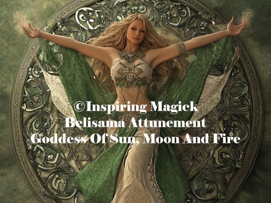 Belisama Attunement Celtic Goddess Of Fire, Sun And Moon