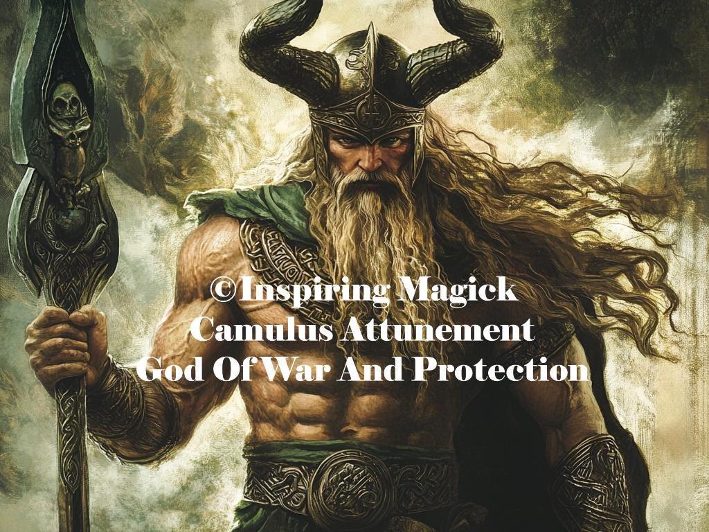 Camulus Attunement Celtic God Of War And Protection
