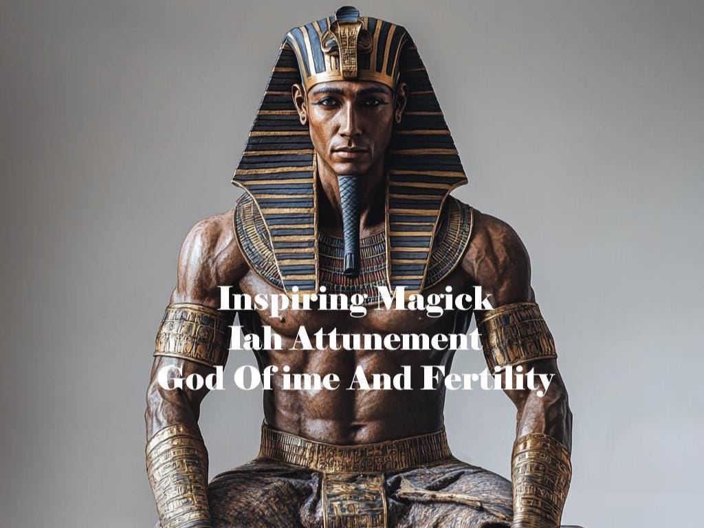 Iah Attunement Egyptian God Of Fertility And Cycles