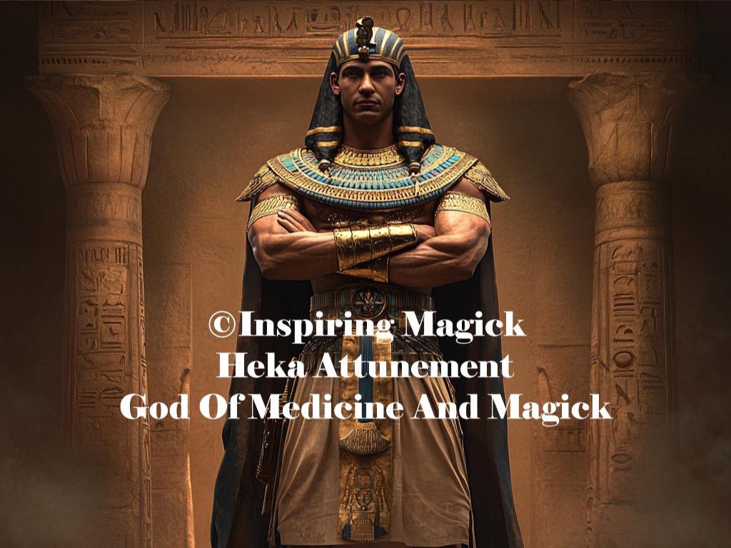 Heka Attunement Egyptian God of Medicine And Magick