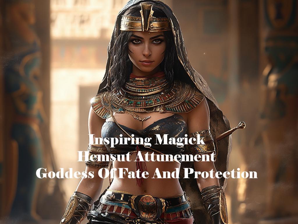 Hemsut Attunement Egyptian Goddess Of Fate And Protection