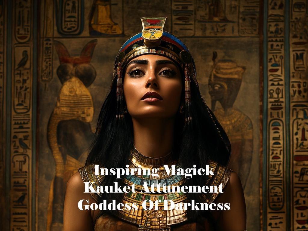Kauket Attunement Egyptian Goddess of The Darkness