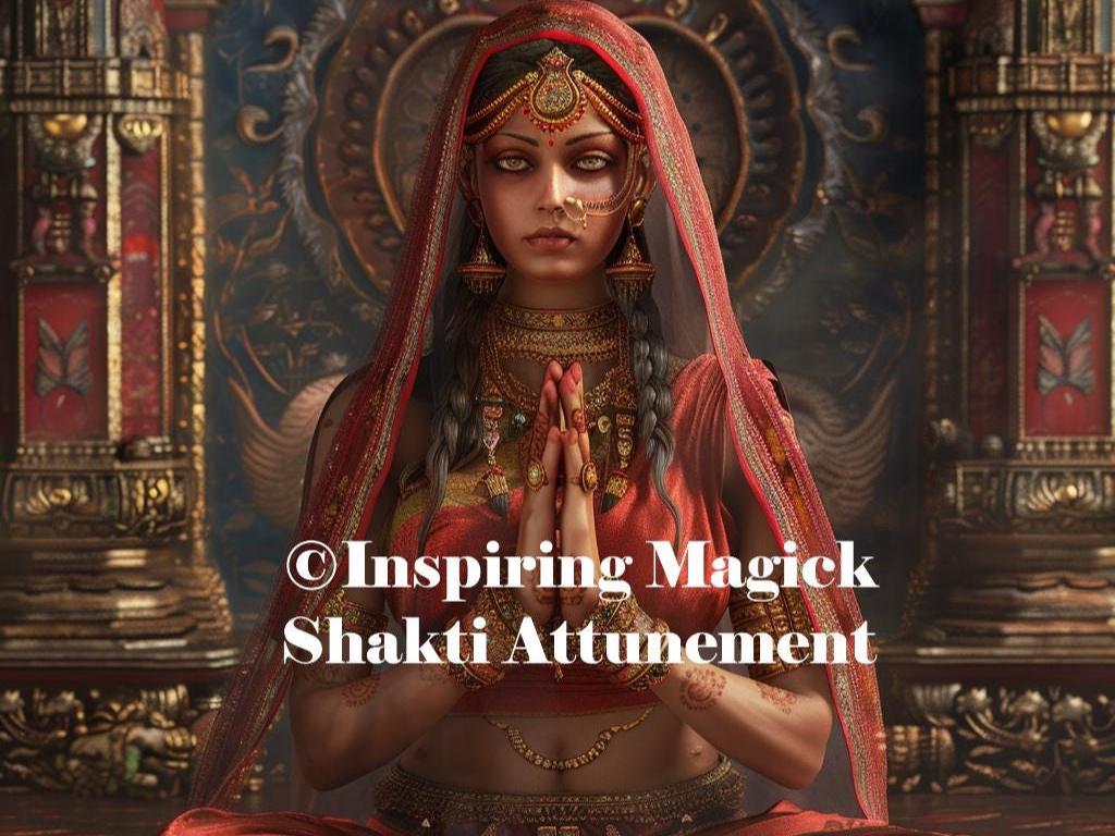 Shakti Attunement Initiation Hindu Goddess Of Protection And Spiritual Growth Spirit Guide Spirit Compnaion