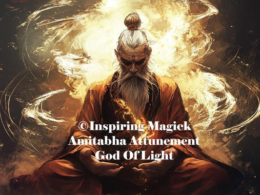 Amitabha Attunement God Of Light  Initiation Conjuring Binding Spirit Guide