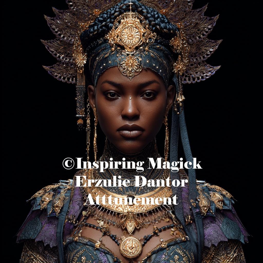 Erzuli Dantor Attunement. Voodoo Loa of Love