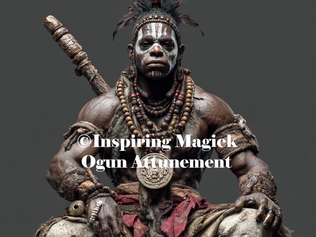Ogun Attunement. Voodoo loa Conjuring