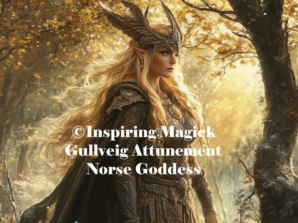 Gullveig Attunement Norse Goddess Conjuring Spirit Guide Spirit Companion