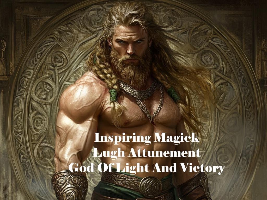 Lugh Attunement Celtic God Of Victory Conjuring Initiation Spirit Guide Spirit Companion