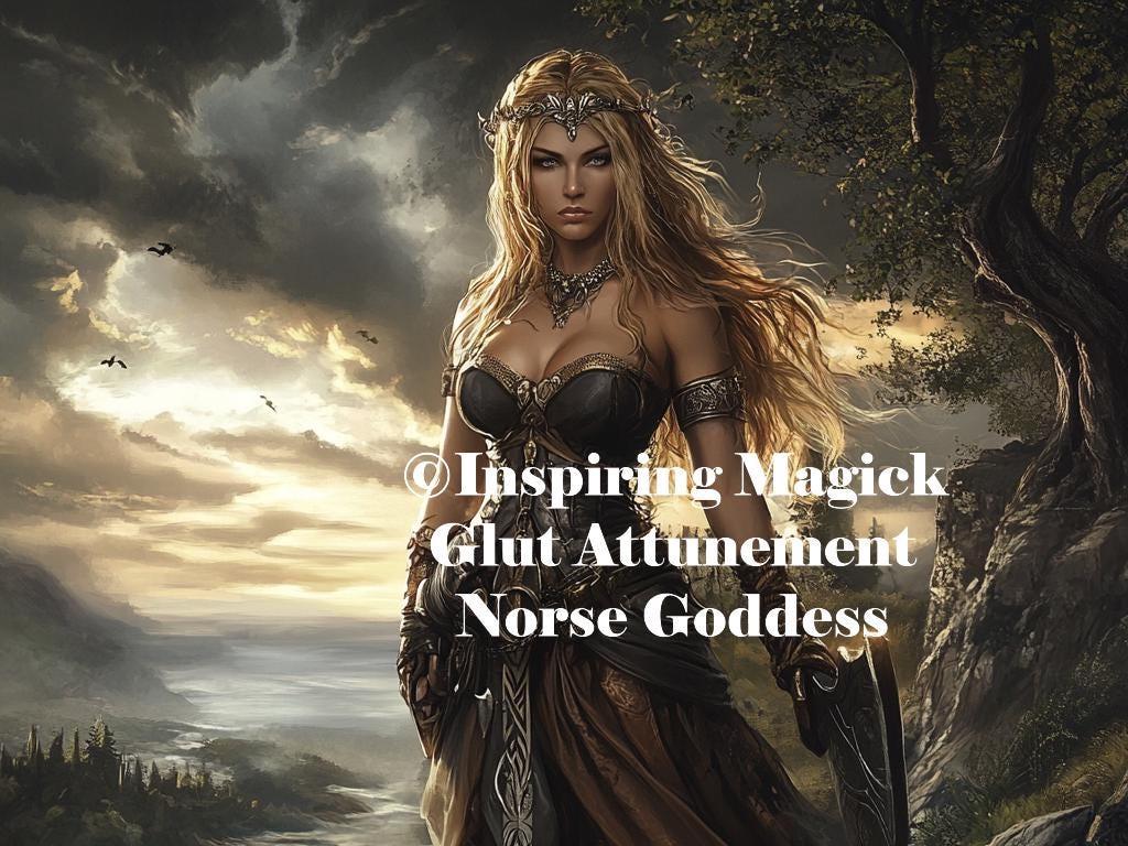 Glut Attunement Norse Goddess Of Flame Passion And Inner Power