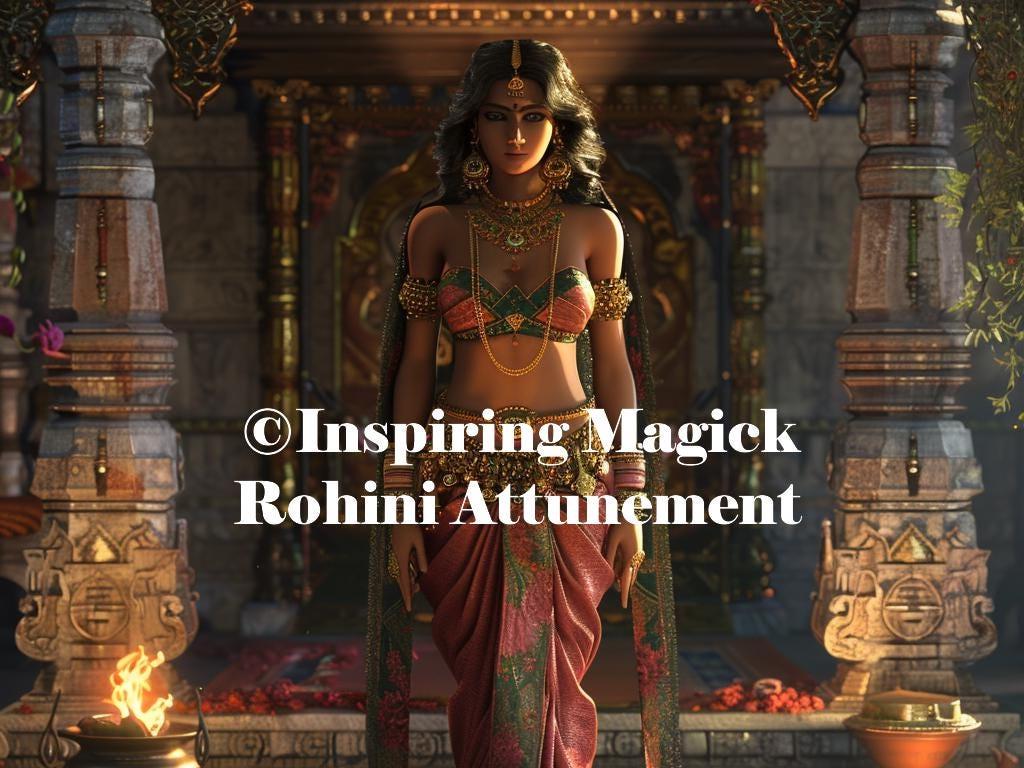 Rohini Attunement: Hindu Goddess of Luck & Abundance (PDF Guide