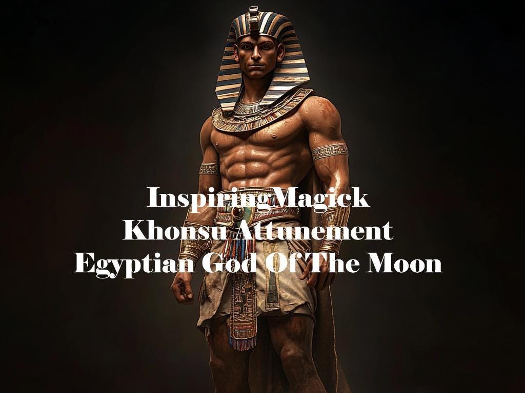 Khonsu Attunement Egyptian God Of The Moon Time And Youth
