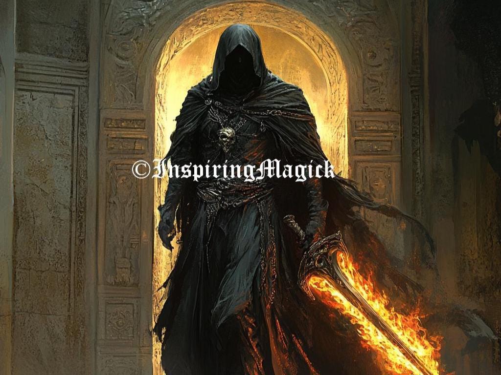 Fire Wraith Spirit. Custom Conjuring.  Remote Binding.  Power. Chaos. Protection.