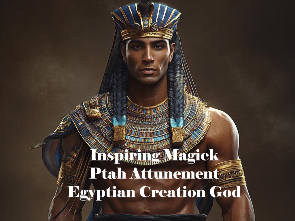 Ptah Attunement Egyptian God Of Creation PDF Delivery