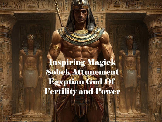 Sobek Attunement Egyptian God Of The Nile Fertility And Power PDF Delivery