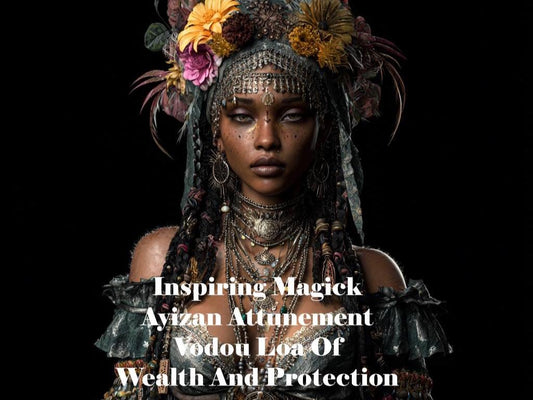 Ayizan Attunement. Vodou Loa Of Wealth And Protection