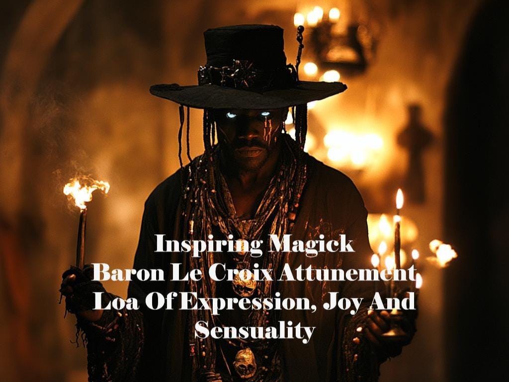 Baron La Croix Attunement Vodou Loa Of Expression, Pleasure And Joy