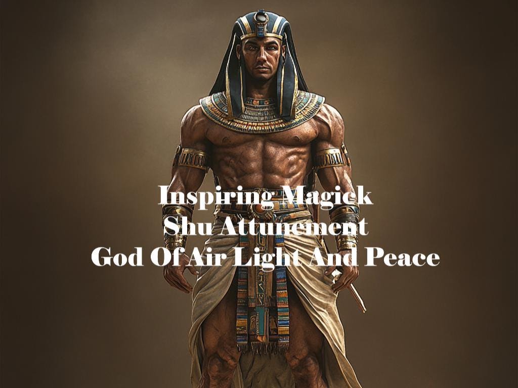 Shu Attunement Egyptian God Of Air Light And Peace PDF Delivery