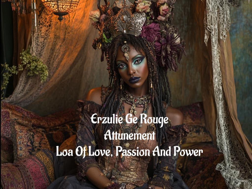 Erzulie Ge Rouge Attunement Voodoo Loa of Passion Love And Power
