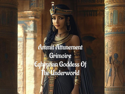 Ammit Attunement Egyptian Goddess Of The Underworld Top Tier Grimoire PDF Delivery