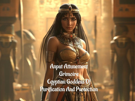 Anput Attunement Egyptian Goddess Of Purification And Protection Grimoire PDF Delivery