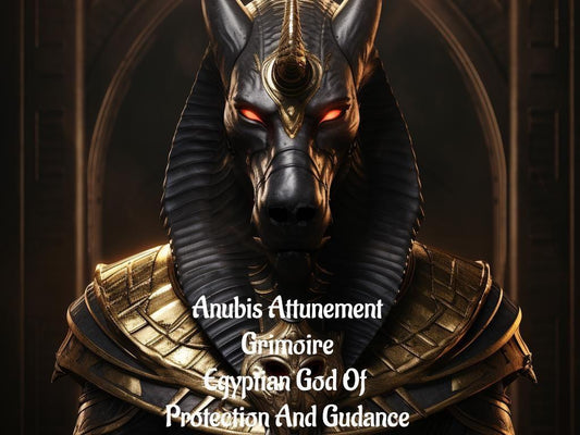 Anubis Attunement. Egyptian God Of protection And Guidance Grimoire PDF Delivery
