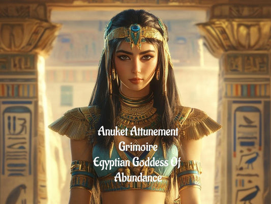 Anuket Attunement Egyptian Goddess Of Abundance And Divine Embrace Grimoire PDF Delivery