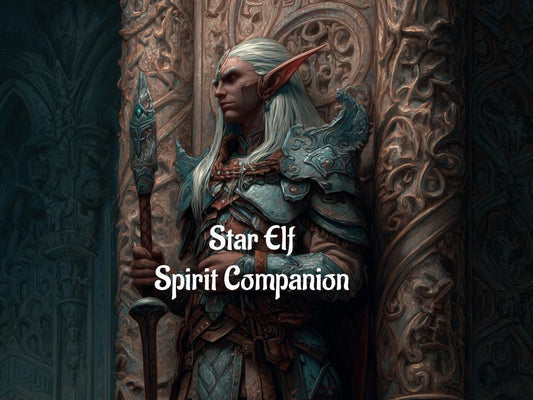 Top Level Star Elf Spirit Companion Distance Binding PDF Delivery
