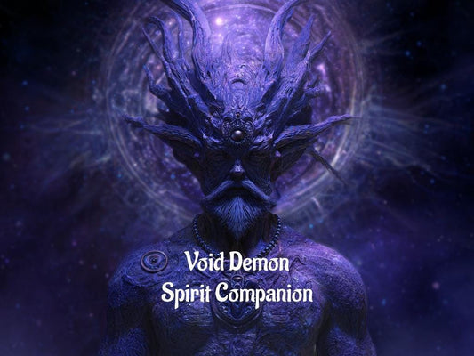 Void Demon Spirit Companion Conjuring Remote Binding PDF Delivery