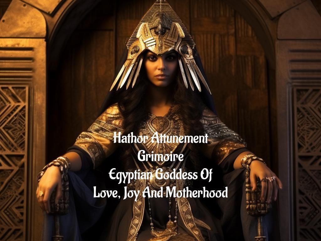 Hathor Attunement Egyptian Goddess Of Love Joy And Motherhood Grimoire