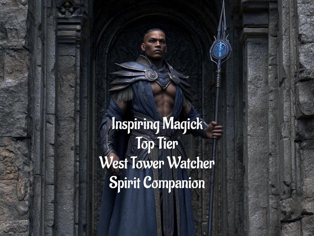 West Tower Watcher Spirit Guide: Remote Binding for Protection & Growth Top Tier