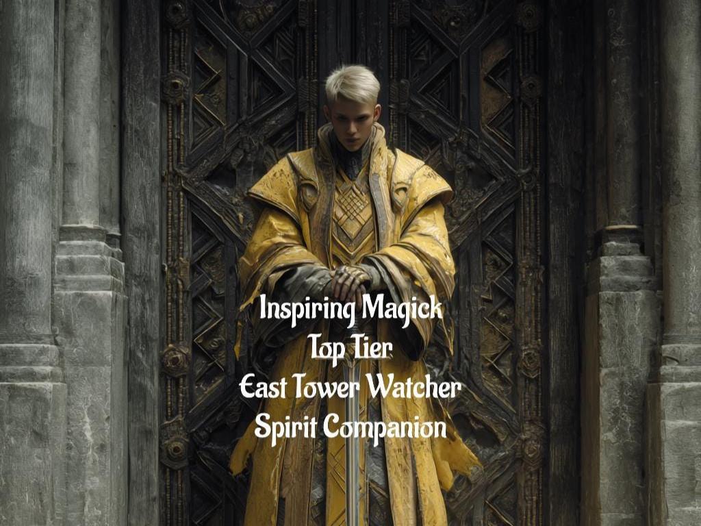 East Tower Watcher Spirit Guide: Protection, Grounding, Remote Binding Top Tier