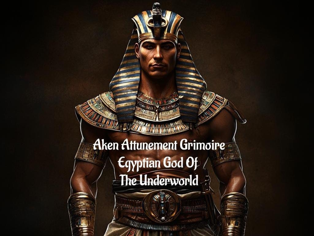 Aken Attunement Egyptian God Of The Underworld Top Tier Grimoire PDF Delivery