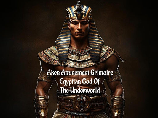 Aken Attunement Egyptian God Of The Underworld Top Tier Grimoire PDF Delivery