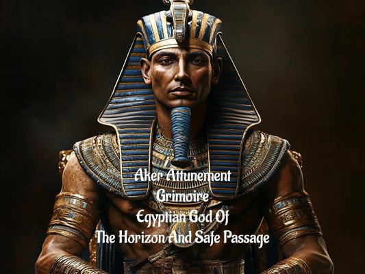 Aker Attunement Egyptian God Of The Horizon Duality And Passage Top Tier Grimoire PDF Delivery