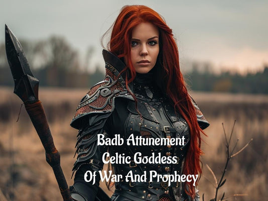 Badb Attunement Celtic Goddess Of War Prophecy And Transformation Grimoire Top Level