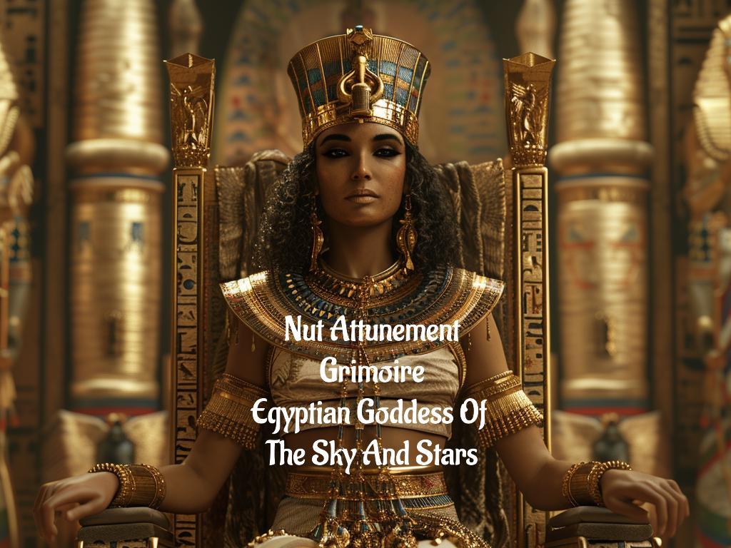 Goddess Nut Attunement Egyptian Goddess Of The Night And Stars Grimoire