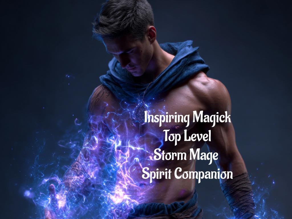 Storm Mage Spirit Companion Top Tier PDF Delivery Distance Binding Protection Guidance Transition