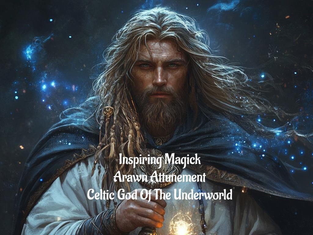 Arawn Attunement Celtic God Of The Underworld And Shadow Wisdom Grimoire Top Level