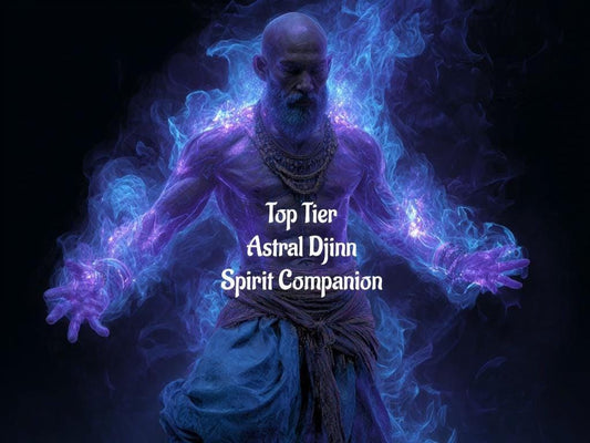 Astral Djinn Spirit Guide. Conjuring Top Tier Digital Service