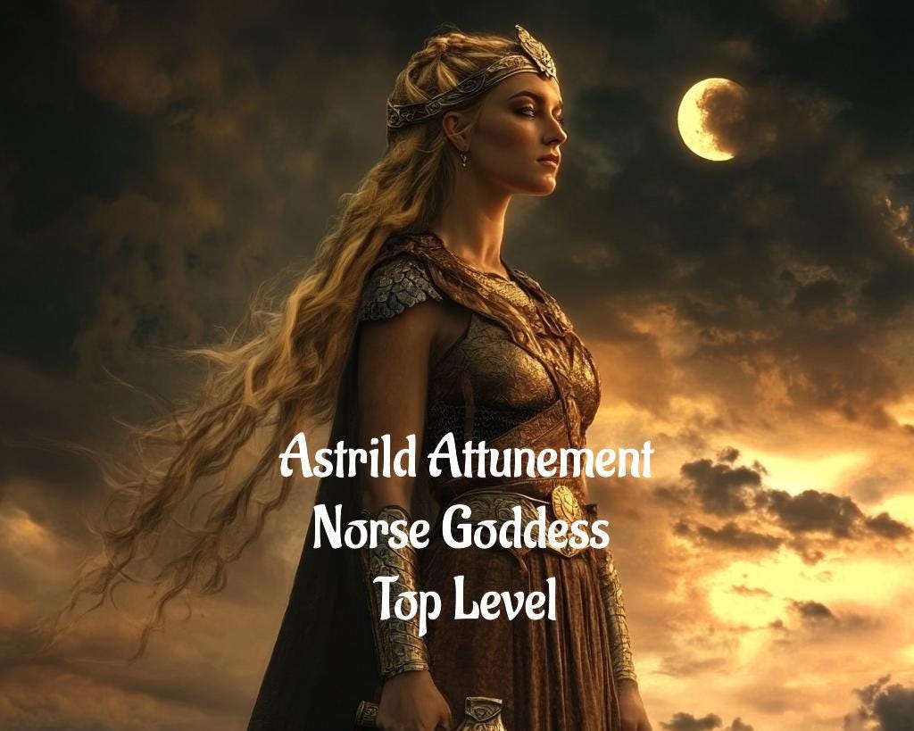 Astrild Attunement Initiation Norse Goddess Of Love Top Level Conjuring