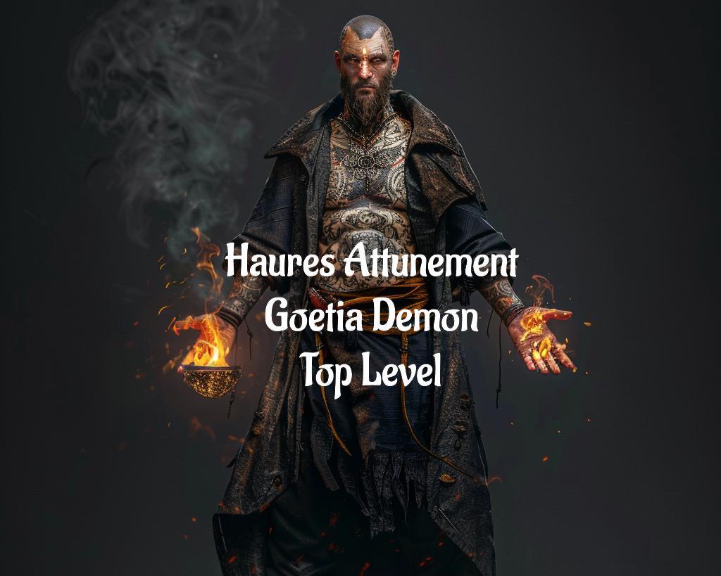 Haures Attunement. Goetia Demon Top Level Conjuring
