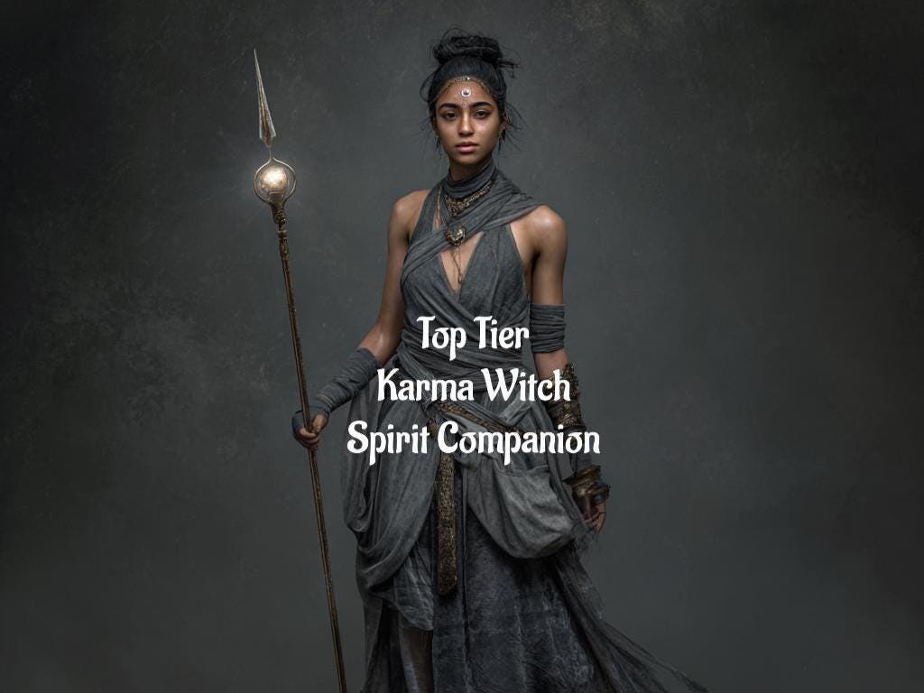 Karma Witch Spirit Guide Top Tier Conjuring Digital Service