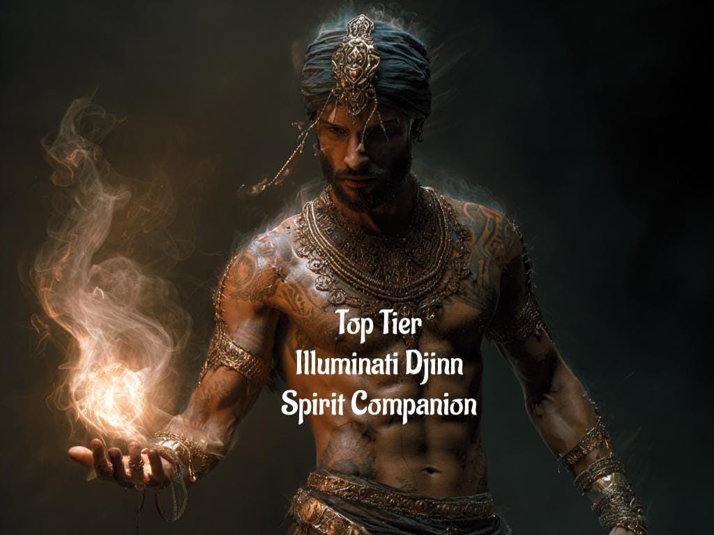 Illuminati Djinn Spirit Companion Top Tier Digital Service