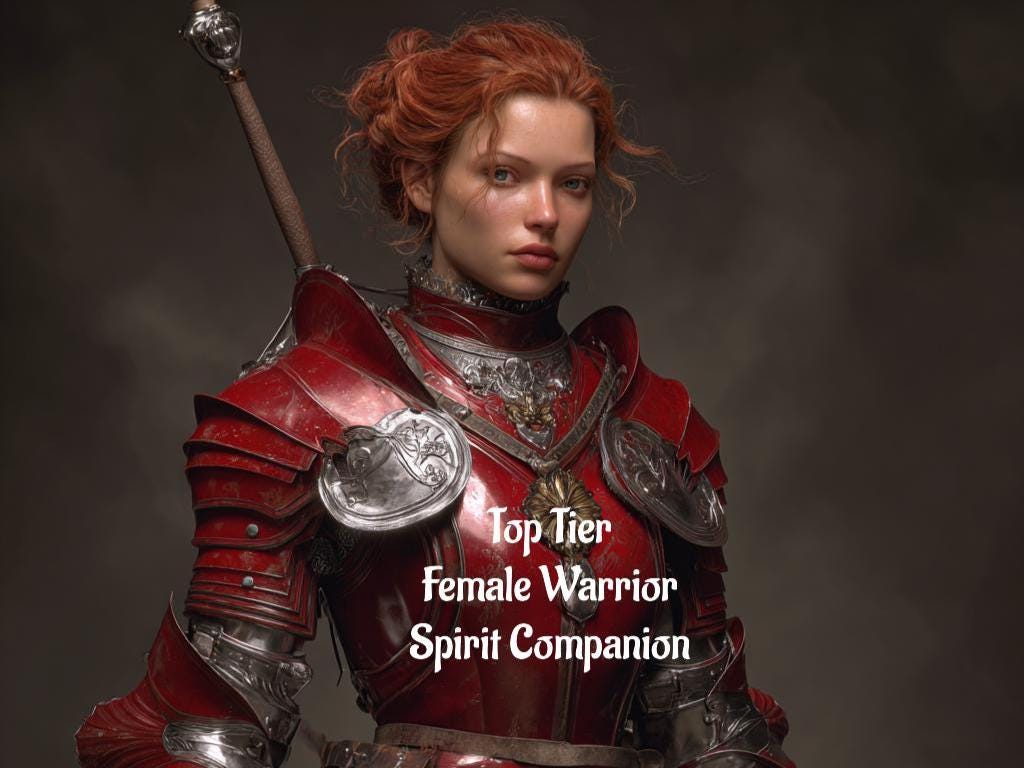 Female Warrior Spirit Companion: Top Tier Conjuring Digital Service