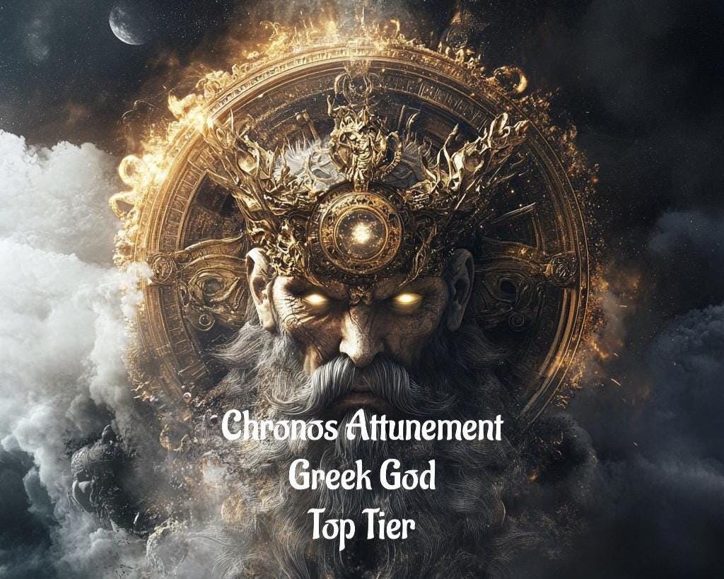 Chronos Attunement Greek God Of Time Destiny And Transformation Top Tier Conjuring