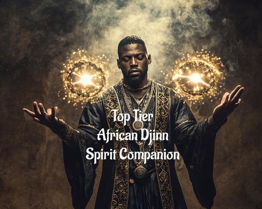 African Djinn Spirit Companion. Conjuring. Protection. Revenge. Shield. Magic