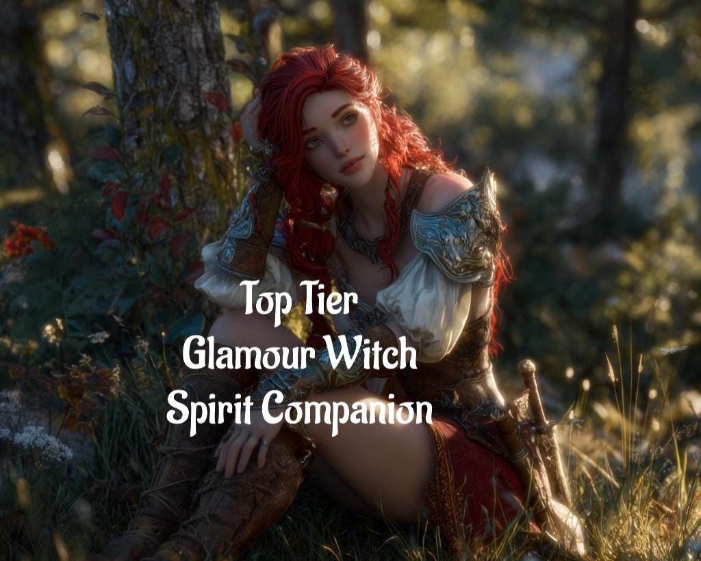 Glamour Witch Spirit Companion: Conjuring Top Tier (Digital Service)