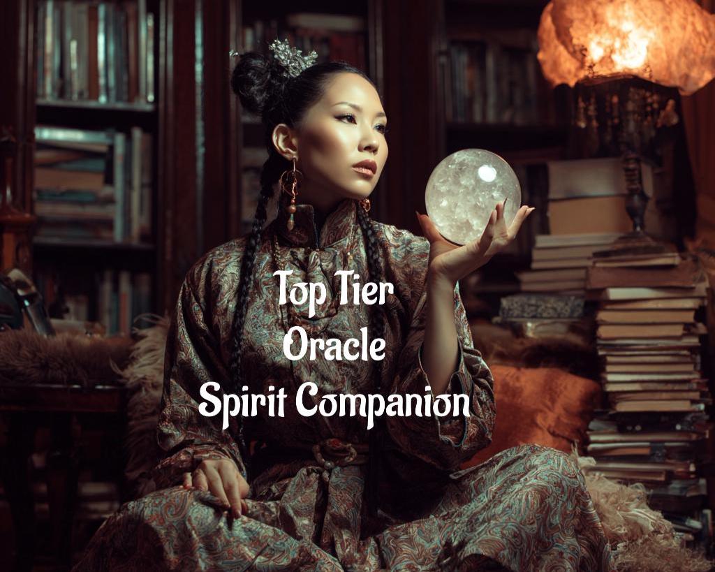 Female Oracle Top Tier Spirit Companion Distance Binding Digital Delivery PDF